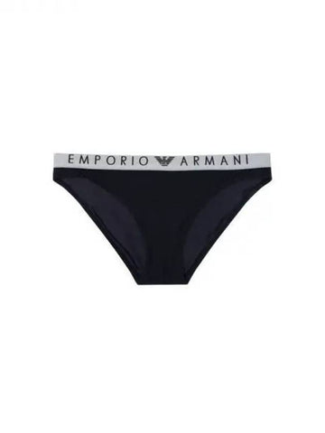 UNDERWEAR Women s Logo Banding Micro Briefs Black 270709 - EMPORIO ARMANI - BALAAN 1