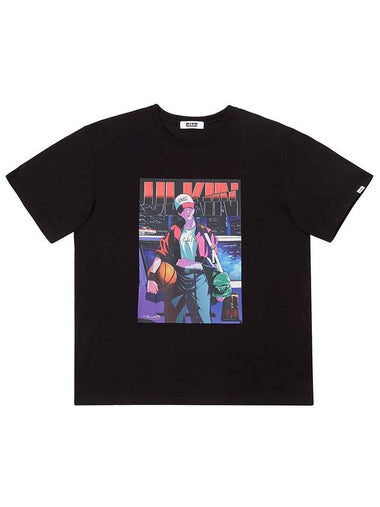 Artist Night Short Sleeve T-Shirt Black - ULKIN - BALAAN 1