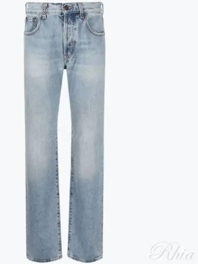 Women's Cassandre Jeans Hawaiian Blue - SAINT LAURENT - BALAAN 2