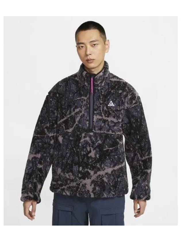 ACG Canwell Glacier Therma Fit ADV Windproof Half Zip Anorak Dark Raise - NIKE - BALAAN 2