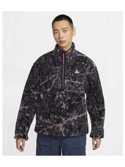 ACG Canwell Glacier Therma Fit ADV Windproof Half Zip Anorak Dark Raise - NIKE - BALAAN 2