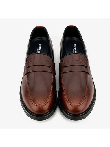 Hamberston Basic Penny Loafers Chocolate Brown - MIAMIPROJECT - BALAAN 1