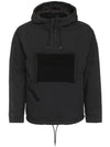 Shadow Project Cotton Nylon Anorak Black - STONE ISLAND - BALAAN 1