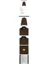 Face Logo Patch Crew Neck Sweatshirt Coffee Brown - ACNE STUDIOS - BALAAN 3