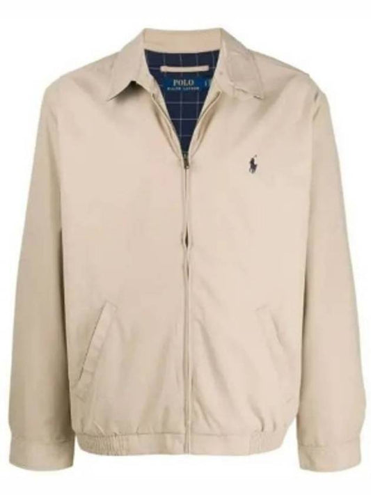 Harrington Windbreaker Beige - POLO RALPH LAUREN - BALAAN 2