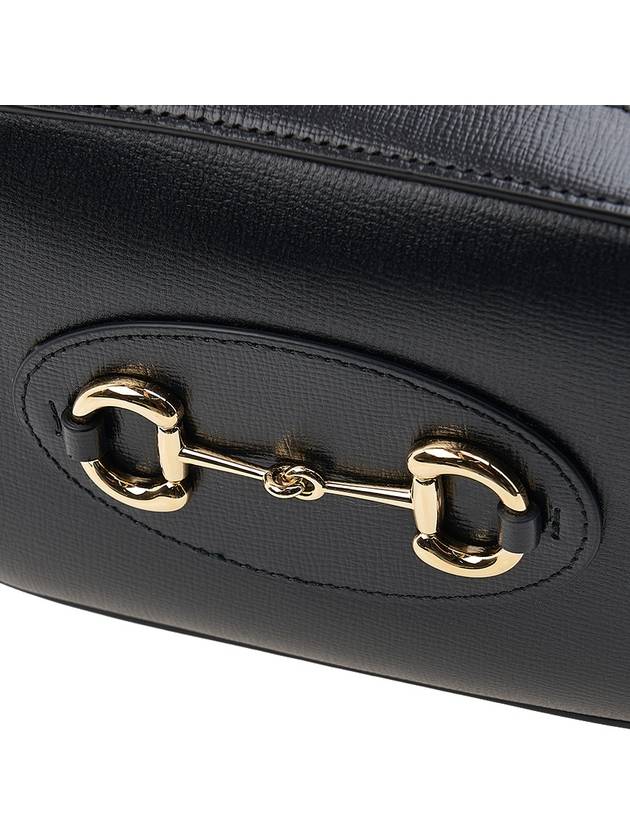 Horsebit 1955 Small Shoulder Bag Black - GUCCI - BALAAN 7