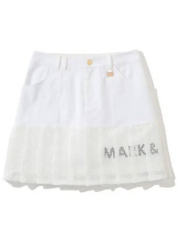 Patriot Pleats Skirt MLW 3B AE06 Patriot Pleated Skirt - MARK & LONA - BALAAN 1