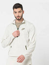 Club Basic Polyknit Tracksuit White - NIKE - BALAAN 2