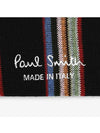 Striped Fake Cotton Socks Black - PAUL SMITH - BALAAN 4