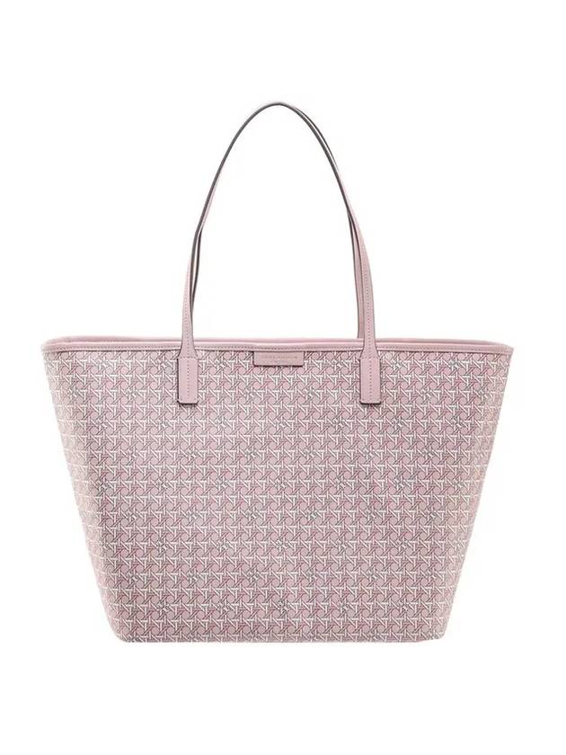 Ever Ready Zipper Tote Bag Pink - TORY BURCH - BALAAN 1