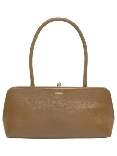 Small Goji Frame Tote Bag Brown - JIL SANDER - BALAAN 1