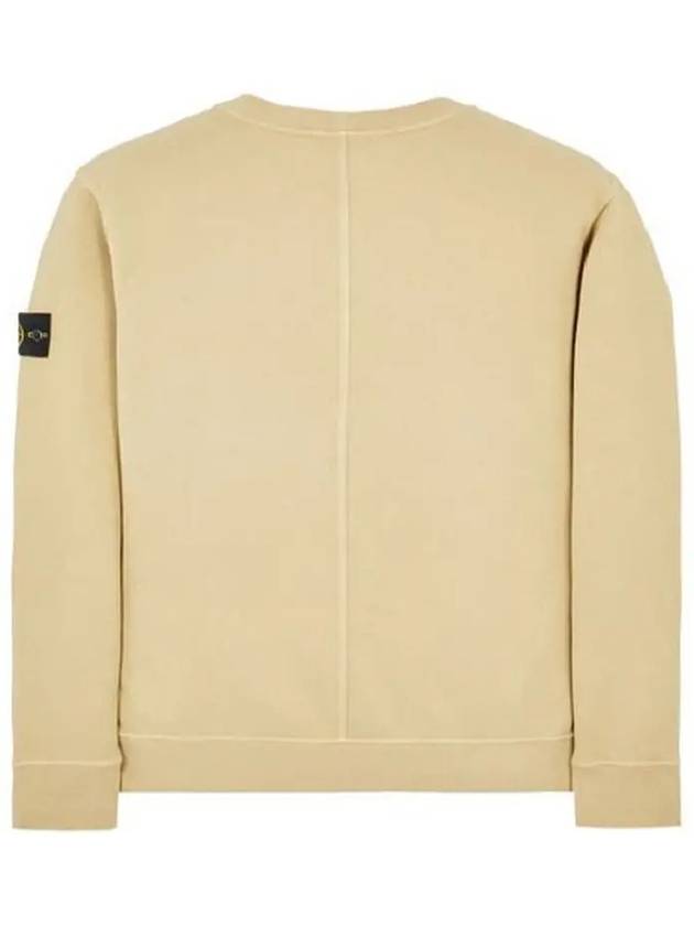 Men's Wappen Patch Pocket Sweatshirt Ecru - STONE ISLAND - BALAAN 4