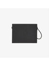 Ferragamo Gancini Clutch Black 240972 753413 - SALVATORE FERRAGAMO - BALAAN 3