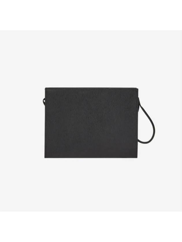 Ferragamo Gancini Clutch Black 240972 753413 - SALVATORE FERRAGAMO - BALAAN 3