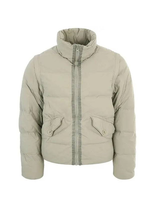 Austral Down Vest Jacket Dove Grey - TEN C - BALAAN 1