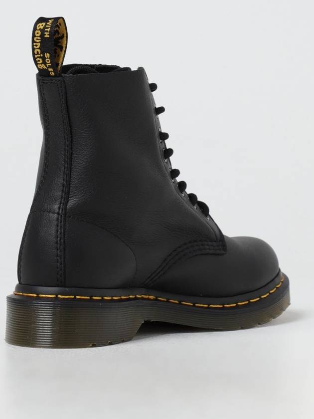 1460 Pascal Virginia Leather Lace Up Worker Boots Black - DR. MARTENS - BALAAN 4