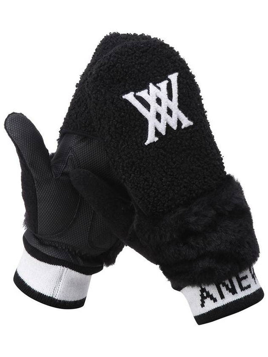 Official W CURLY GOLF GLOVES BK - ANEWGOLF - BALAAN 2