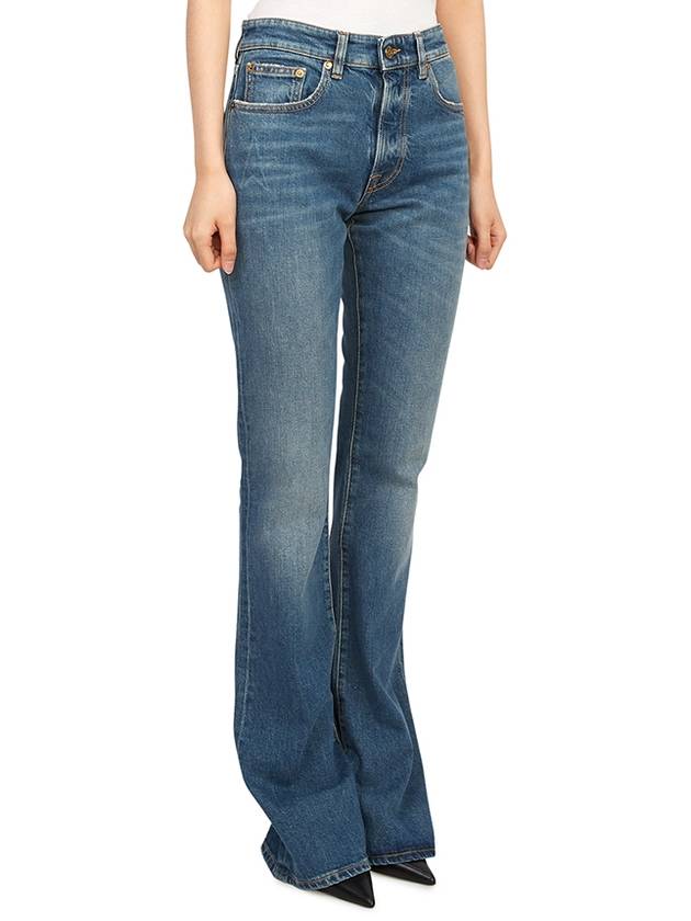 Journey Wide Leg Denim Jeans Blue - GOLDEN GOOSE - BALAAN 6