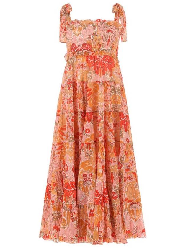 midi dress 5288DSS225 CORF FLORAL - ZIMMERMANN - BALAAN 2