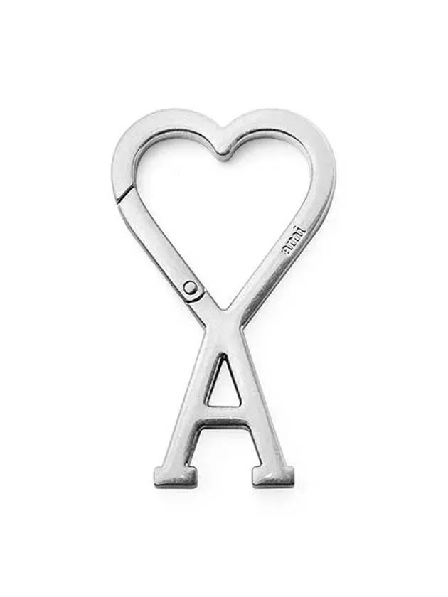 De Coeur Heart Logo Keyholder Silver - AMI - BALAAN 2