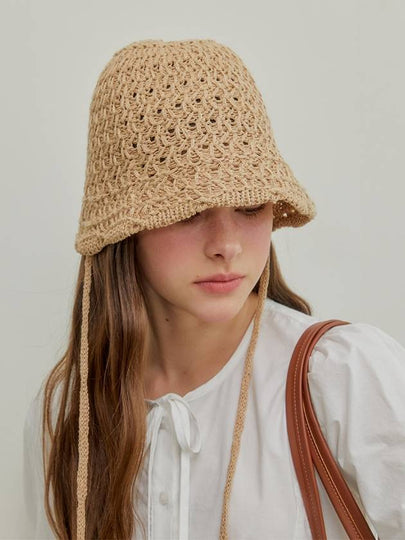 NET BUCKET HAT BEIGE - ANOETIC - BALAAN 2