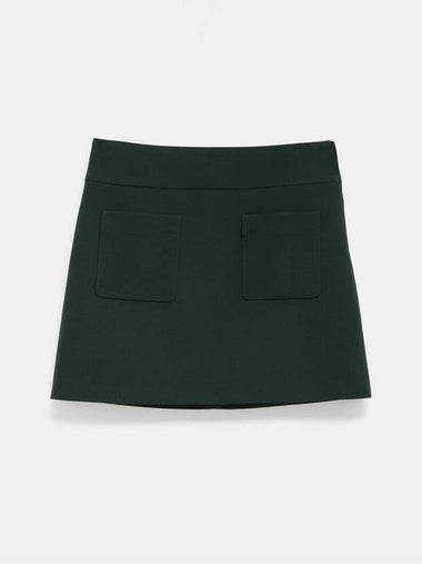 Tailored Miniskirt in Wool Crêpe - CHLOE - BALAAN 1