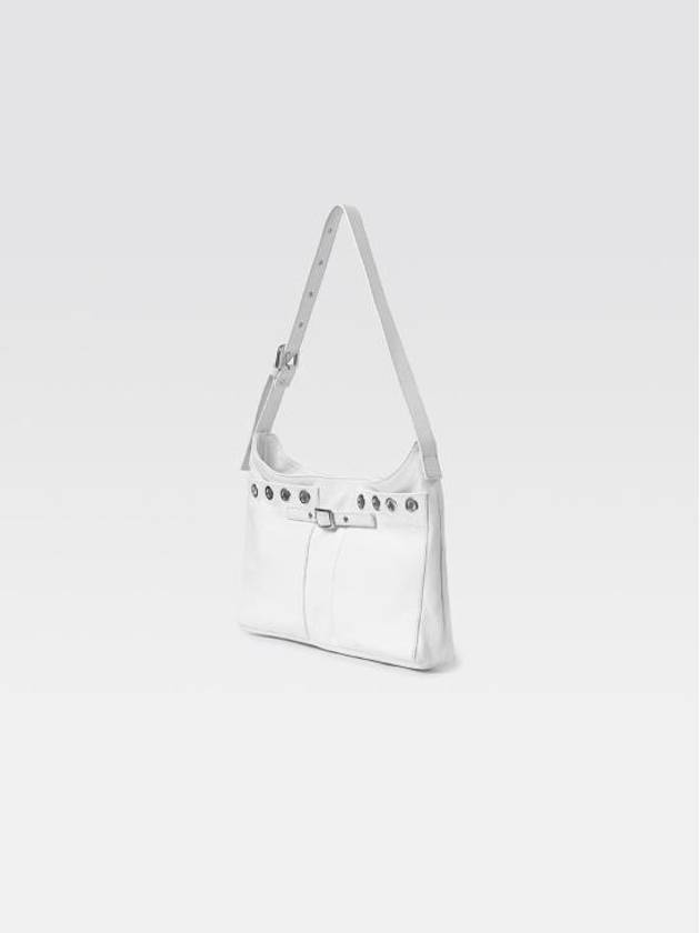 Shoulder Bag NICOLE EYELETS WHITE - GIMAGUAS - BALAAN 2