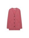 Pablo Cashmere Cardigan Pink - MAX MARA - BALAAN 1