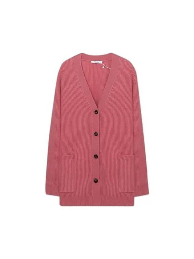 Pablo Cashmere Cardigan Pink - MAX MARA - BALAAN 1