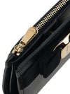 Vara Bow Half Wallet Black - SALVATORE FERRAGAMO - BALAAN 8