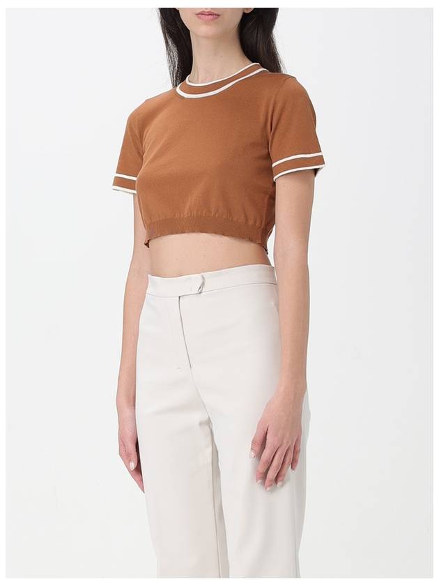 Contrast knit crop top 2411361042600 - MAX MARA - BALAAN 6