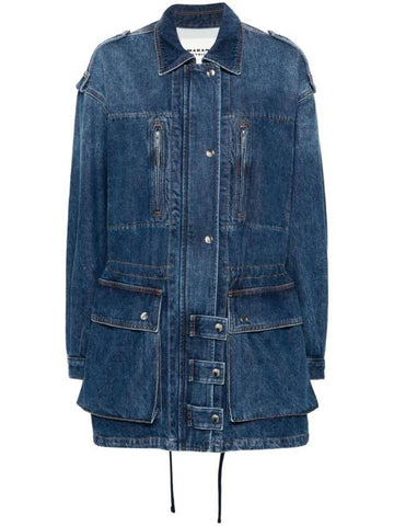 Joanna denim jacket blue - ISABEL MARANT ETOILE - BALAAN 1