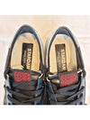 Stardan Suede Nappa Low Top Sneakers Black Silver - GOLDEN GOOSE - BALAAN 9