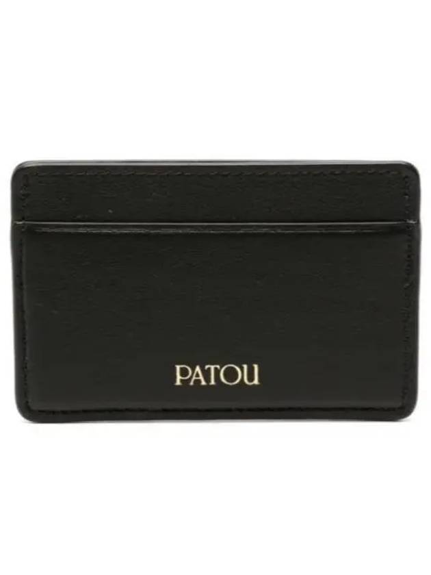 JP Leather Card Wallet Black - PATOU - BALAAN 2