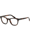 Glasses frame CL50032I 052 horn rim square leopard skin - CELINE - BALAAN 7