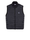 Loom Woven Chambers Recycled Nylon Down Padding Vest Navy - STONE ISLAND - BALAAN 2