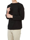 Men's Organnic Cotton Knit Top Black - ANDERSEN-ANDERSEN - BALAAN 6