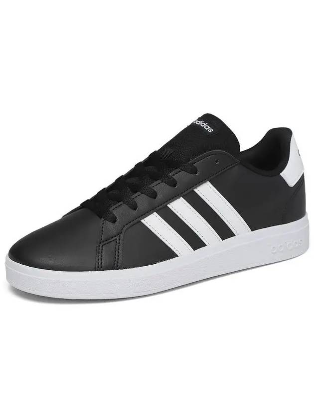 GS Sneakers Grant Court 20 K Lifestyle Black White GW6503 - ADIDAS - BALAAN 4