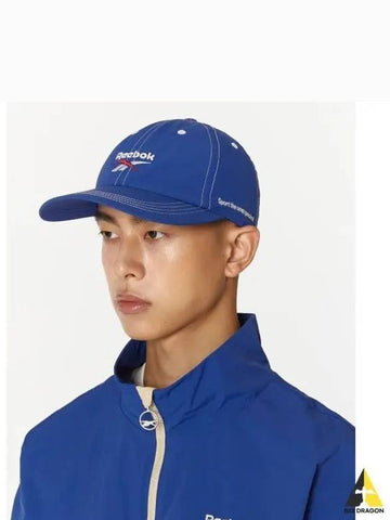 Basic logo nylon ball cap blue - REEBOK - BALAAN 1