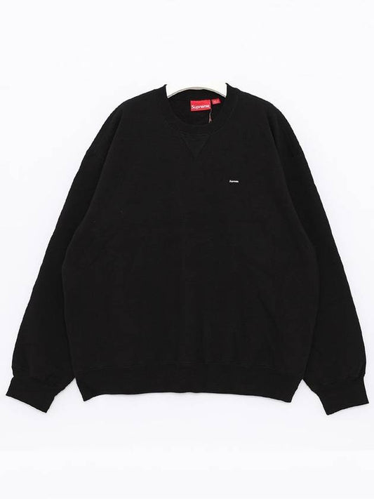 FW23SW22 BLACK small box logo sweatshirt - SUPREME - BALAAN 1