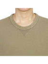 Men's Brushed Sweatshirt Khaki 22CTCUF03149 A06455 359 - TEN C - BALAAN 9