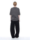 Women s LBRHK CH Linen Basic Round Half Knit Charcoal - CHANCE'S NOI - BALAAN 6