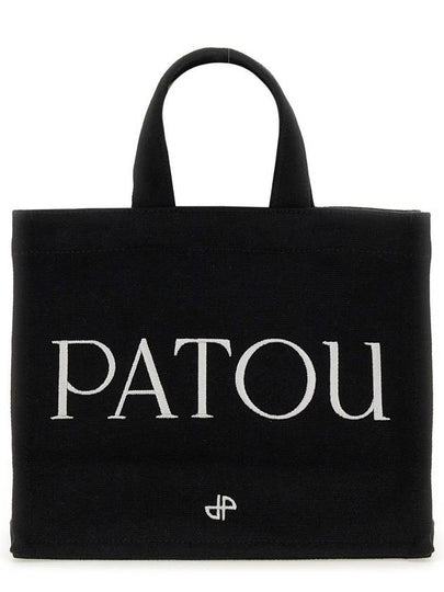 Logo Small Tote Bag Black - PATOU - BALAAN 2