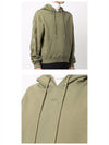 OMBB037F21FLE0075555 Lovely Arrow Over Hooded Sweatshirt Khaki Green Men’s T-Shirt TR - OFF WHITE - BALAAN 5