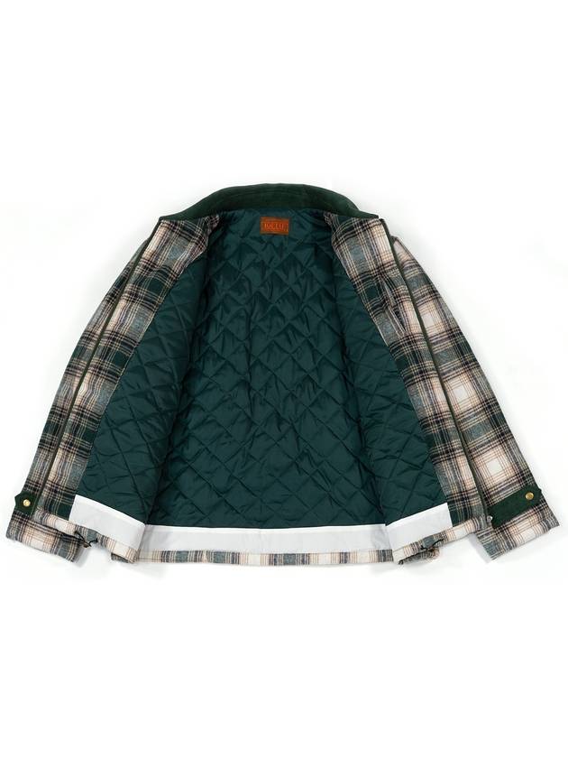 Other men's check blanket padding green - IOEDLE - BALAAN 4