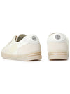 Rock Logo Print Suede Low Top Sneakers Plaster - STONE ISLAND - BALAAN 7