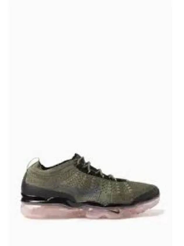 Air VaporMax Flyknit Low Top Sneakers Olive - NIKE - BALAAN 1