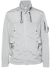 Nycra-R Lens Hooded Jacket Grey - CP COMPANY - BALAAN 2