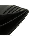 Shadow Diagonal Leather Half Wallet Black - FENDI - BALAAN 9