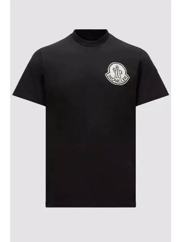 IDomestic ShippingI 8C00004 83927 998 Logo Short Sleeve T Shirt kr 217944 - MONCLER - BALAAN 1